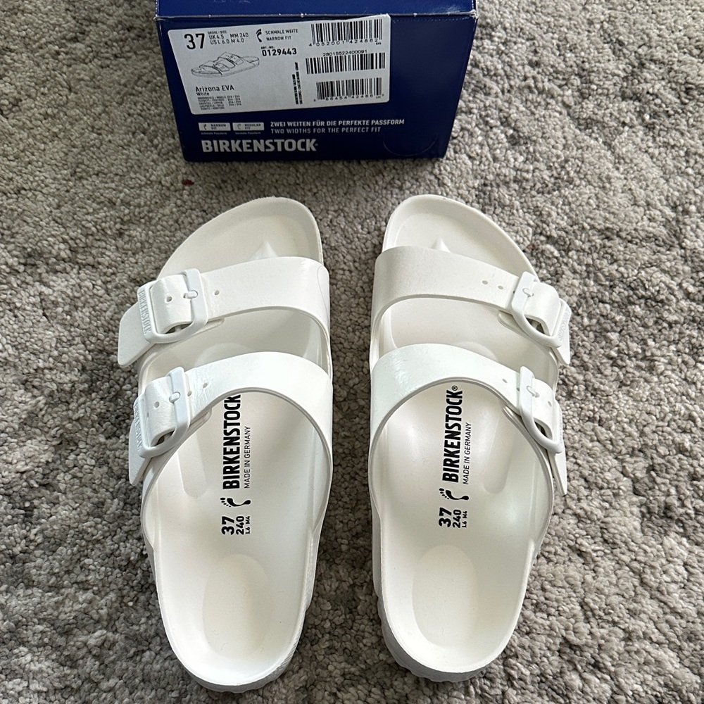 Birkenstock Arizona EVA White Sandals